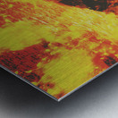 Creative industrial flames Metal print