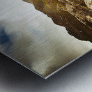 Rocky valley mountains Metal print