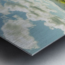 Farmland colour Metal print