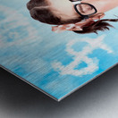 Business Woman In A Money House And Love Dream Metal print