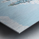 Digital illustration St Paul Cathedral London UK Metal print