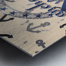 Anchors Away 1956 Metal print