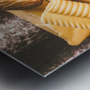 Vintage butter shortbread biscuits Metal print