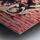 Venom breaking brick wall Metal print