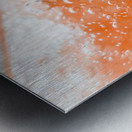 Orange martini cocktail Metal print