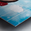 Inspire to create. Pinup your dreams to the sky Metal print