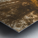 Mysterious autumn trail Metal print