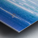 Tropical holidaymakers  Metal print