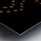 Black coffee Metal print