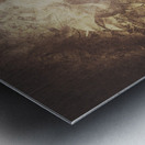 Mysterious vintage masquerade Metal print