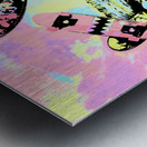 Street sk8 pop art Metal print