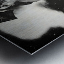 Classic Vintage Sensual Woman In Vogue Style Metal print