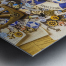 Ornamental oceanics Metal print