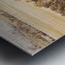 Rivers of pastoral wash Metal print