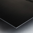 Dark beauty woman. Rich jewellery and Black Nails Metal print