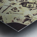 Round trips Metal print