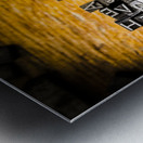 Retro typesetting in print Metal print