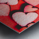 The heART of decor Metal print