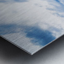 Blue bay beauty Metal print