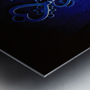 Abstract love Metal print