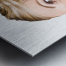 Close-up Of A Gorgeous Bride Metal print