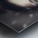 Fantasy girl with fairy tale wish in secret garden Metal print