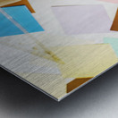 Design in abstract geometry Metal print