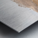 Road from the wild west Metal print