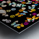 Woodstock decorated Metal print