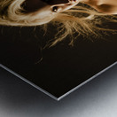 Cheerleading dance rehearsal Metal print