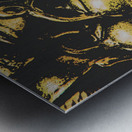 Coffee shop abstract Metal print