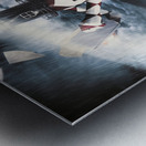 The Lighthouse And The Fishermans Tale Metal print