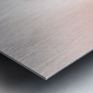 Surprised retro pop art girl wearing red lipstick Metal print