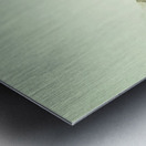 Majestic misty mountains Metal print