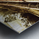 Industrial hydro architecture Metal print