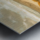 Meandering hills Metal print