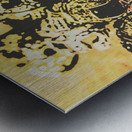 Losses from the colossus  Metal print