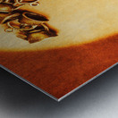 Vintage tea shop sign Metal print