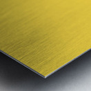 Pinup woman ordering organic fruit on banana phone Metal print