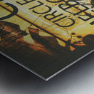 Vintage Melbourne tram tin sign Metal print