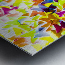 Light flutter Metal print