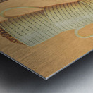 Coffee coloured nostalgia Metal print