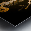 Bar music Metal print