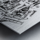 Kart speedway Metal print