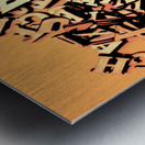 Untold word play Metal print