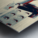 Pop blocks Metal print