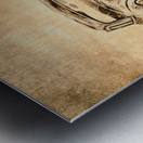 Rockabilly relic Metal print