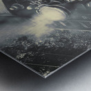 The Steam Age Metal print