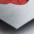 Kisses From The Heart Metal print