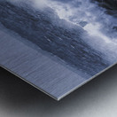 Wild coastal mist Metal print